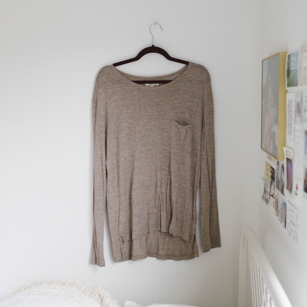 Tan madewell tee